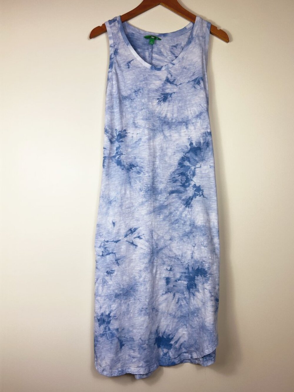 Dip 100% Cotton Blue Tie-Dye Dress Women’s Size XL Excellent Condition